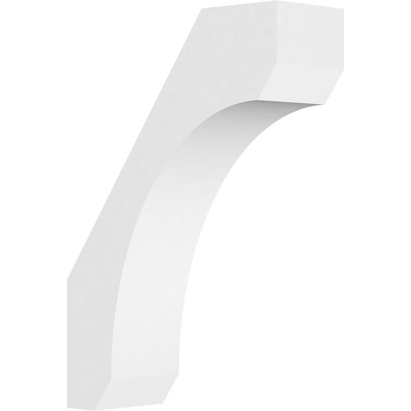 Ekena Millwork 3"W x 10"D x 14"H Standard Legacy Architectural Grade PVC Knee Brace BRCP03X10X14LGY - main